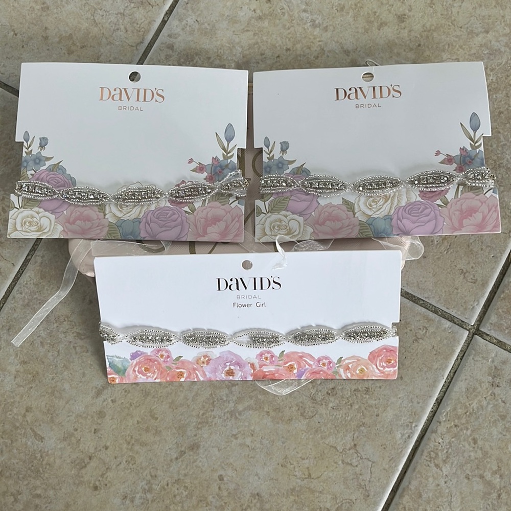 David’s Bridal Flower Girl Belt/Sash